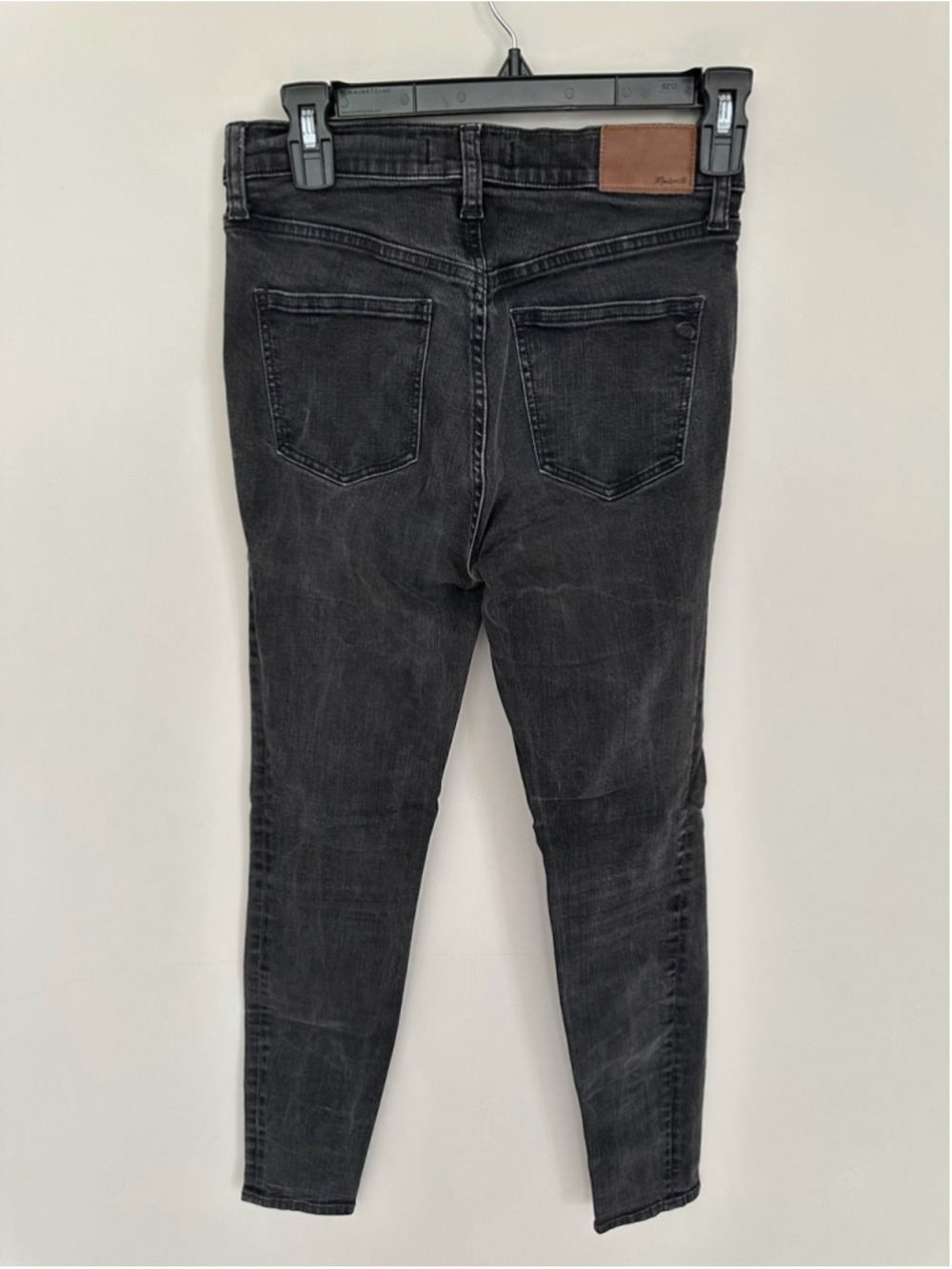 Women's Madewell High-Rise Skinny Jeans Black Size 27